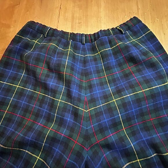 Pendleton Pants Womens 18 Authentic Smith Tartan Plaid Lined Virgin Wool VTG USA - Picture 14 of 15